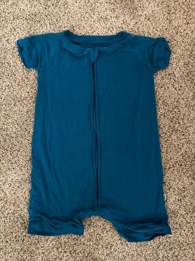 Little Sleepies 6-12 Turquoise Shorty